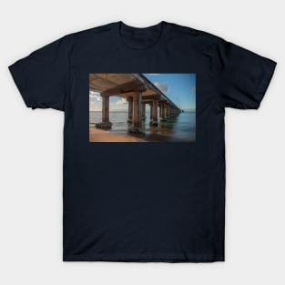 Dromana Pier, Dromana, Mornington Peninsula, Victoria, Australia T-Shirt